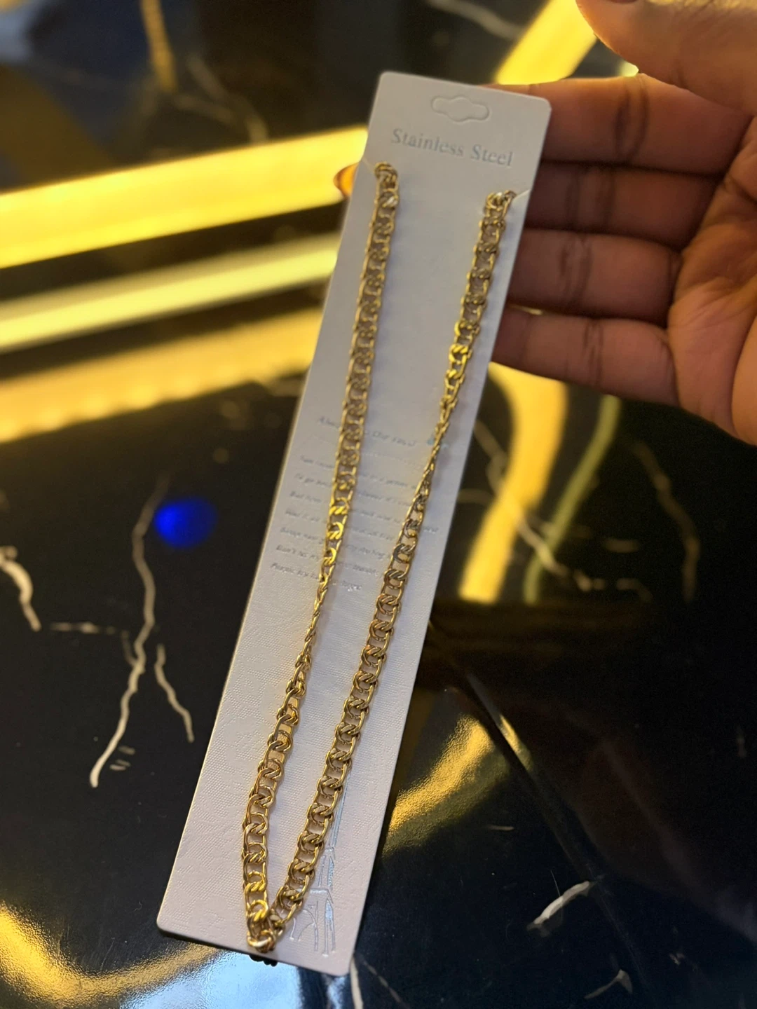 Assorted Stainless Steel Gold Tone Jewellery - photo 5