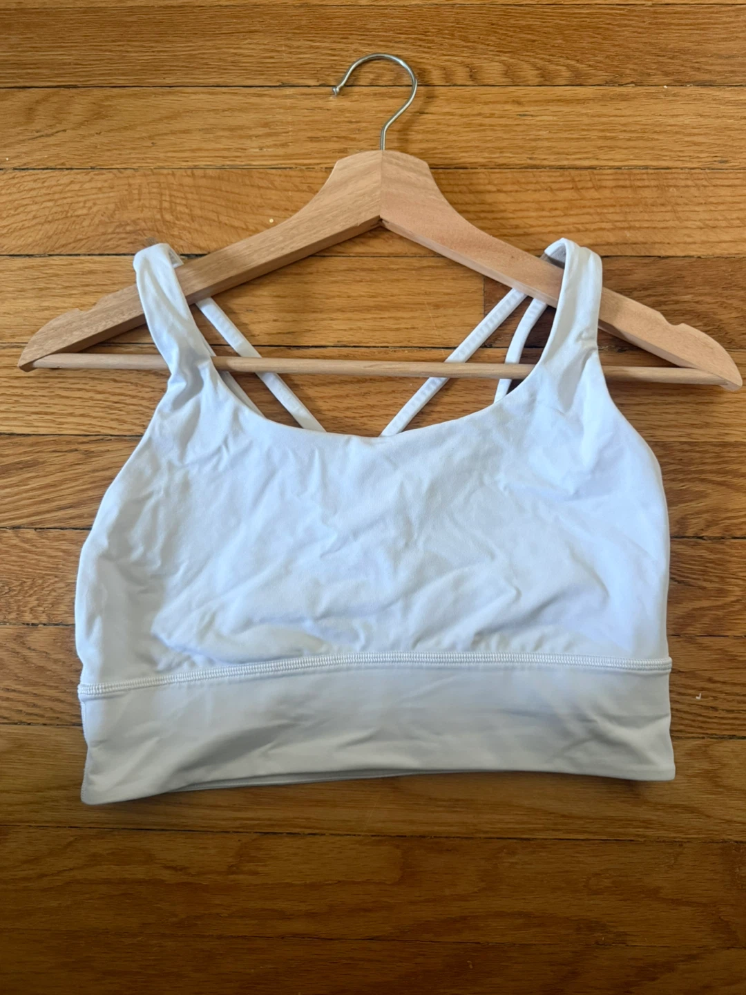 Lululemon White Sports Bra