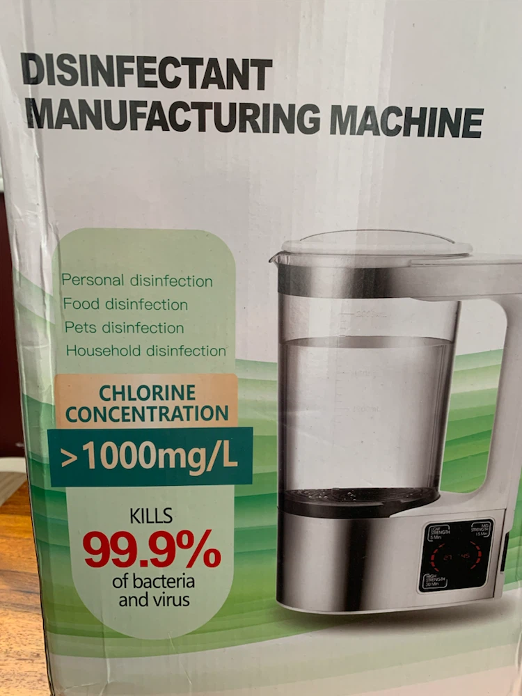 Disinfectant Manufacturing Machine V9