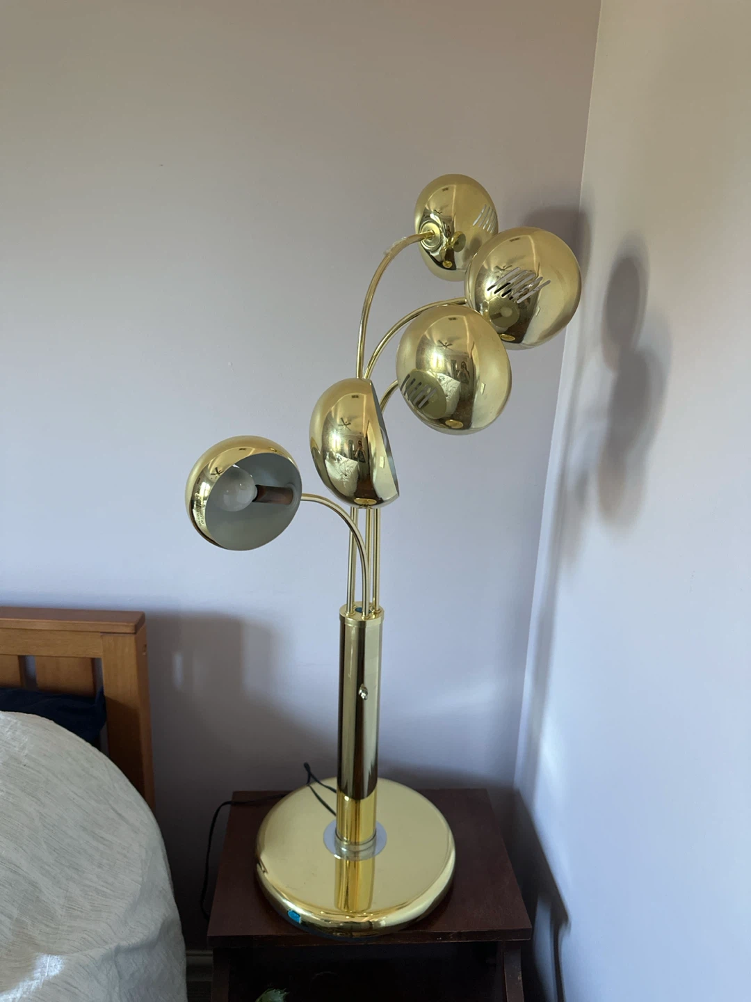 Vintage Waterfall Orb Five-Light Lamp - photo 3
