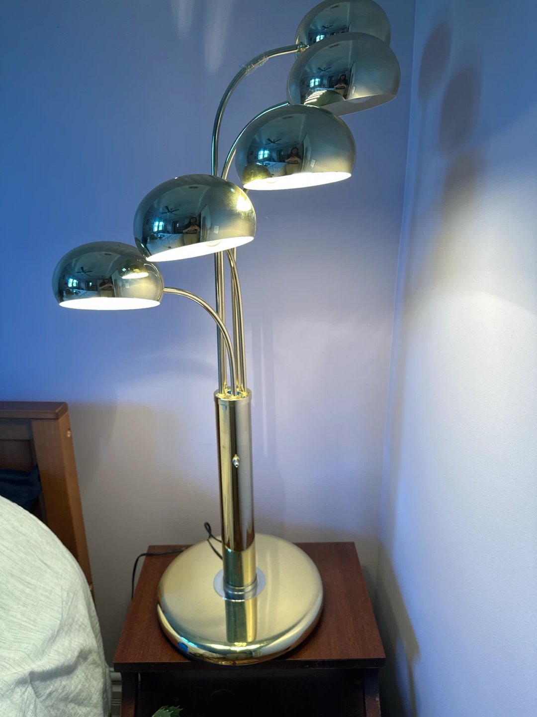 Vintage Waterfall Orb Five-Light Lamp - photo 4
