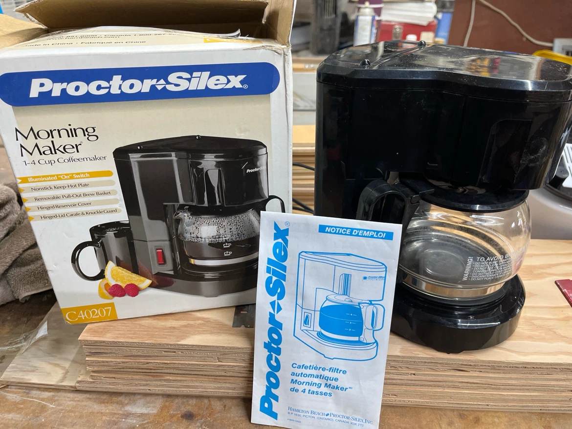 Proctor Silex Morning Maker 4-Cup Coffeemaker