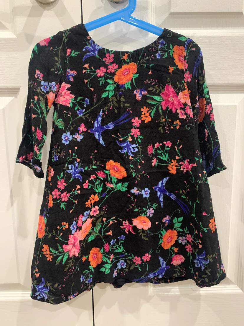 Kids Floral Pattern Dress - Old Navy 5T