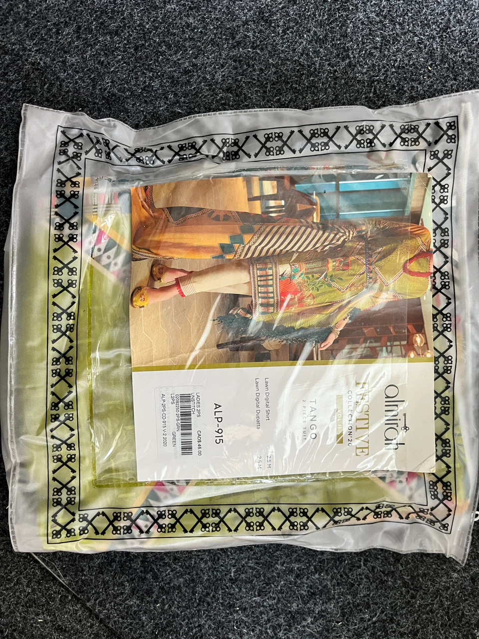 Ladies unstitched cloth - Pakistani - photo 3