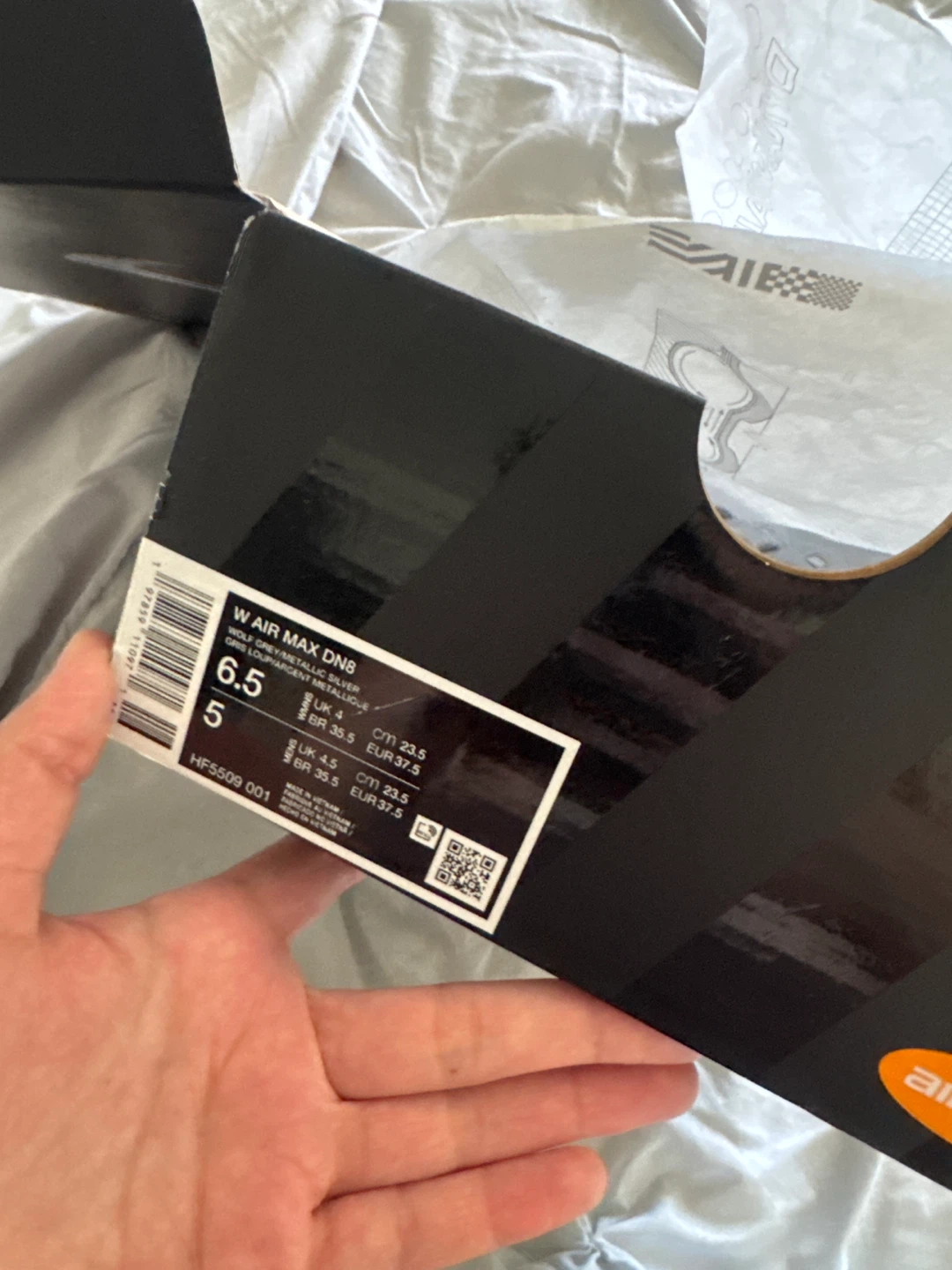 Nike Air Max Dn8 Wolf Grey Metallic Silver - photo 4