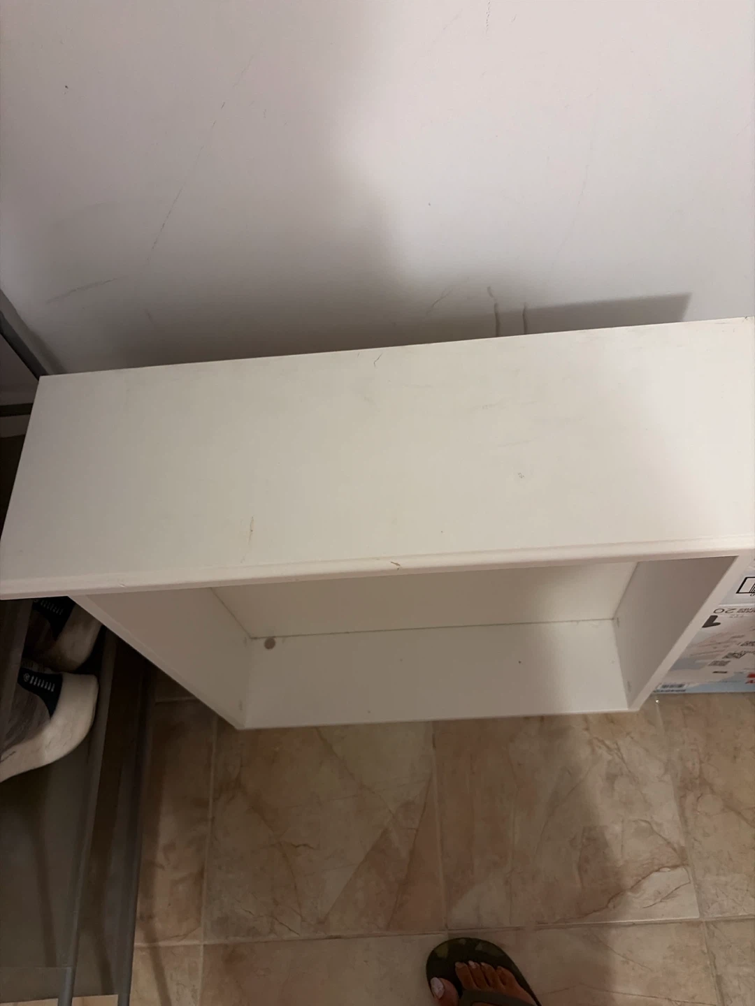 IKEA storage box under bed frame