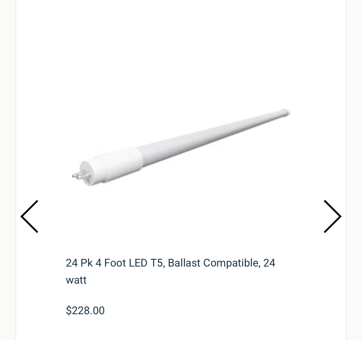 24 Pack 4 Foot LED T5 Bulbs
