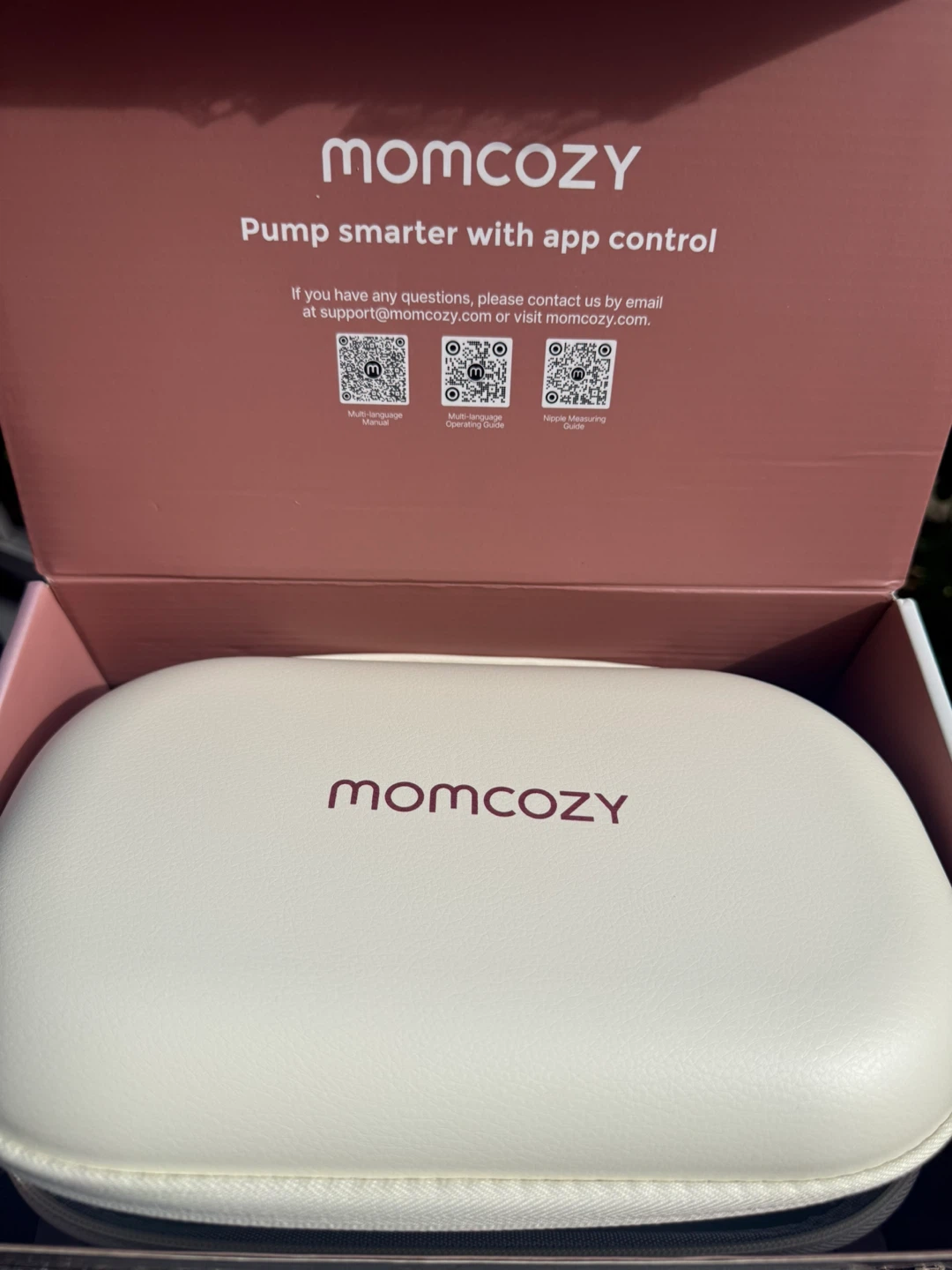 Momcozy M5 Smart Wearable Breast Pump - photo 2