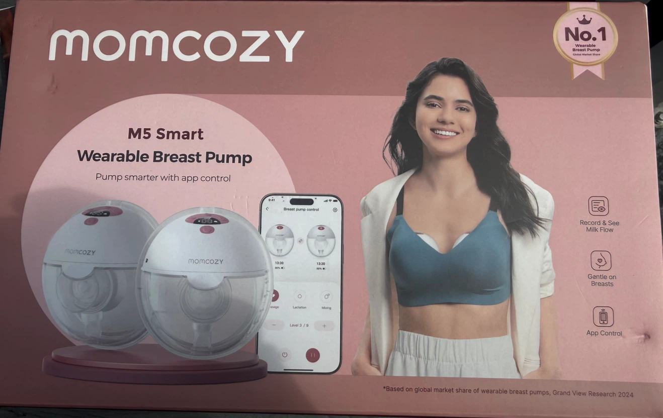 Momcozy M5 Smart Wearable Breast Pump - photo 3