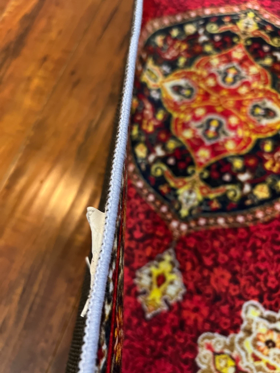 Red Oriental Style Runner Rug - photo 5