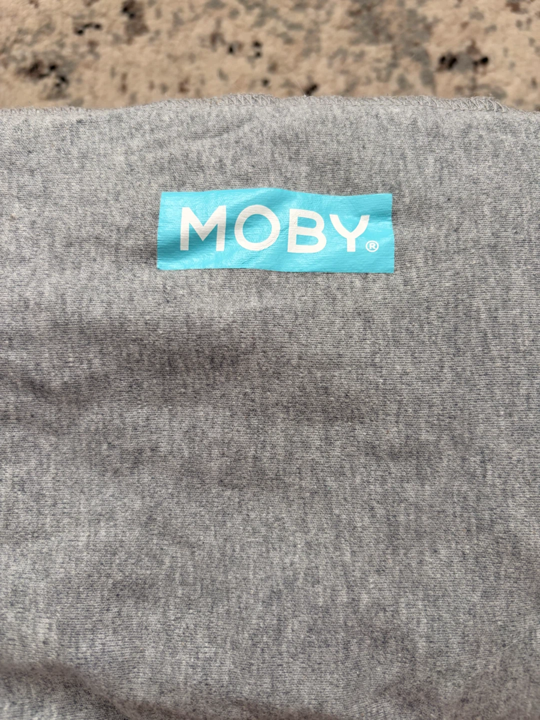 Moby Wrap Baby Carrier - Grey - photo 3