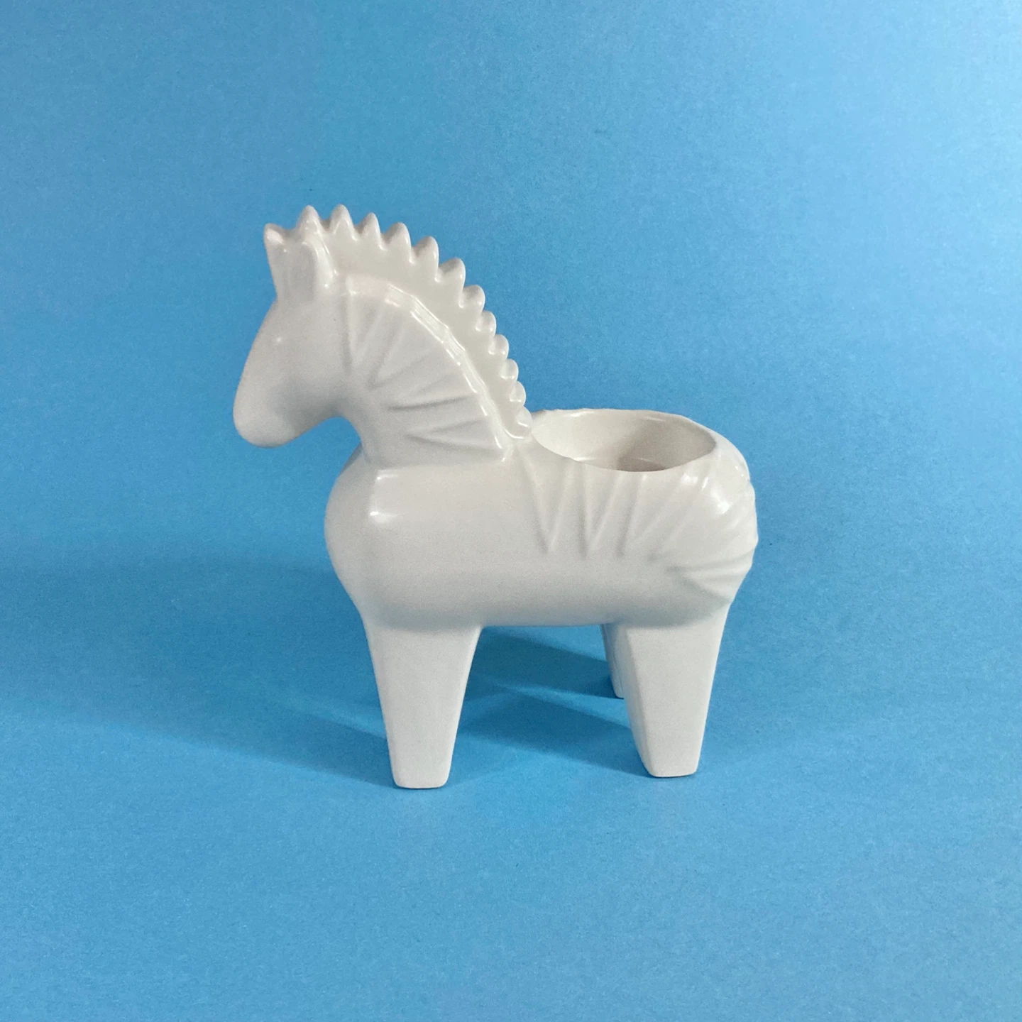 Jonathan Adler Ceramic Zebra Tealight Holder – Rare - photo 2