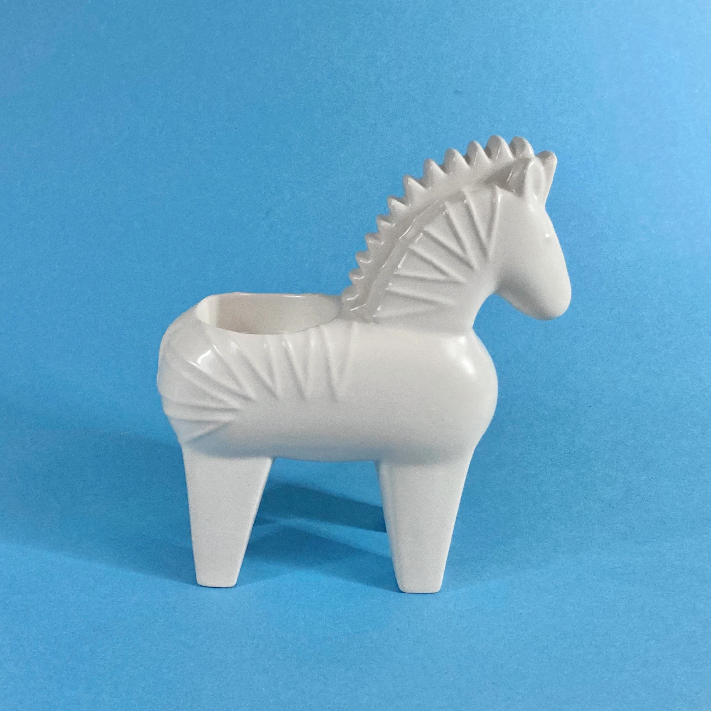 Jonathan Adler Ceramic Zebra Tealight Holder – Rare - photo 3