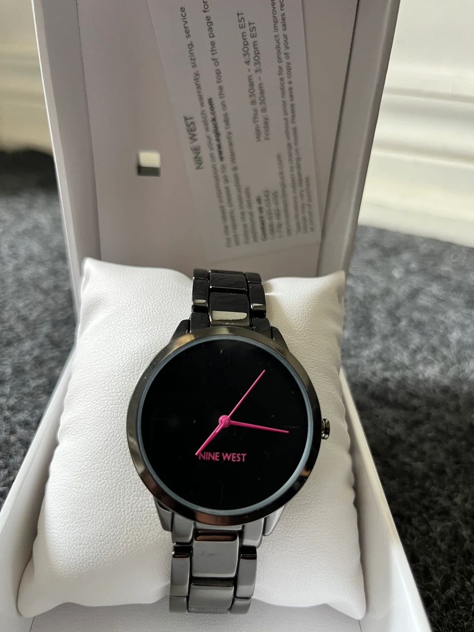 Nine West Watch Model NW/2435PRGY
