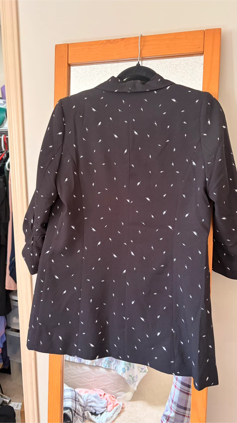 Ricki's Black Patterned Blazer - photo 2
