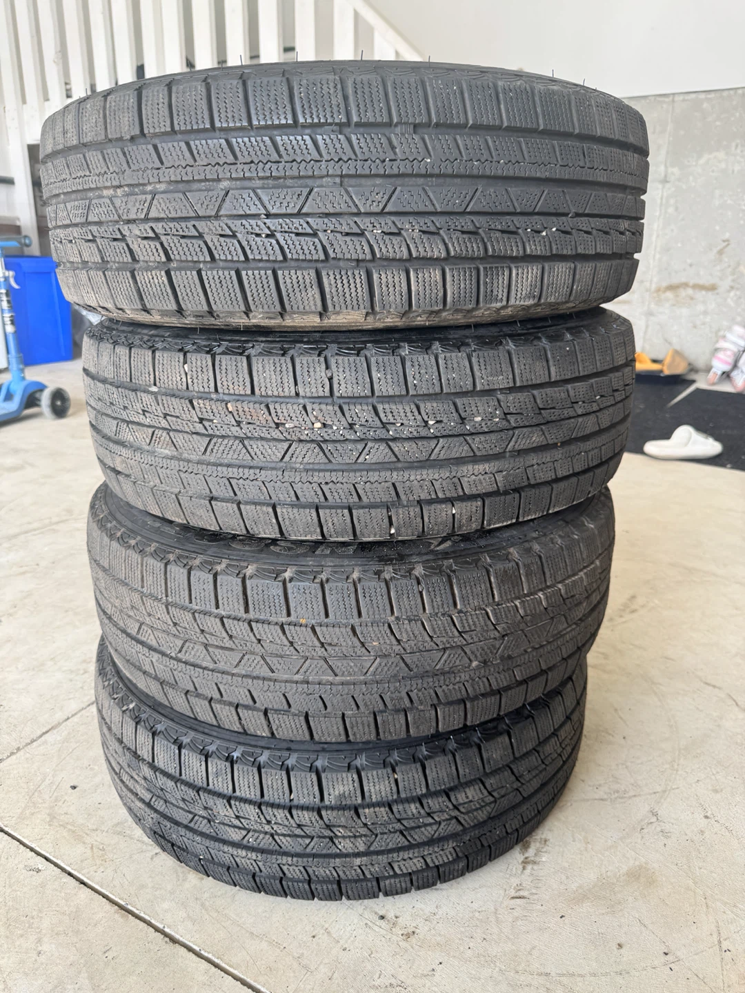 185/70R14 nereus ns805 set of four winter tires (dot2225)