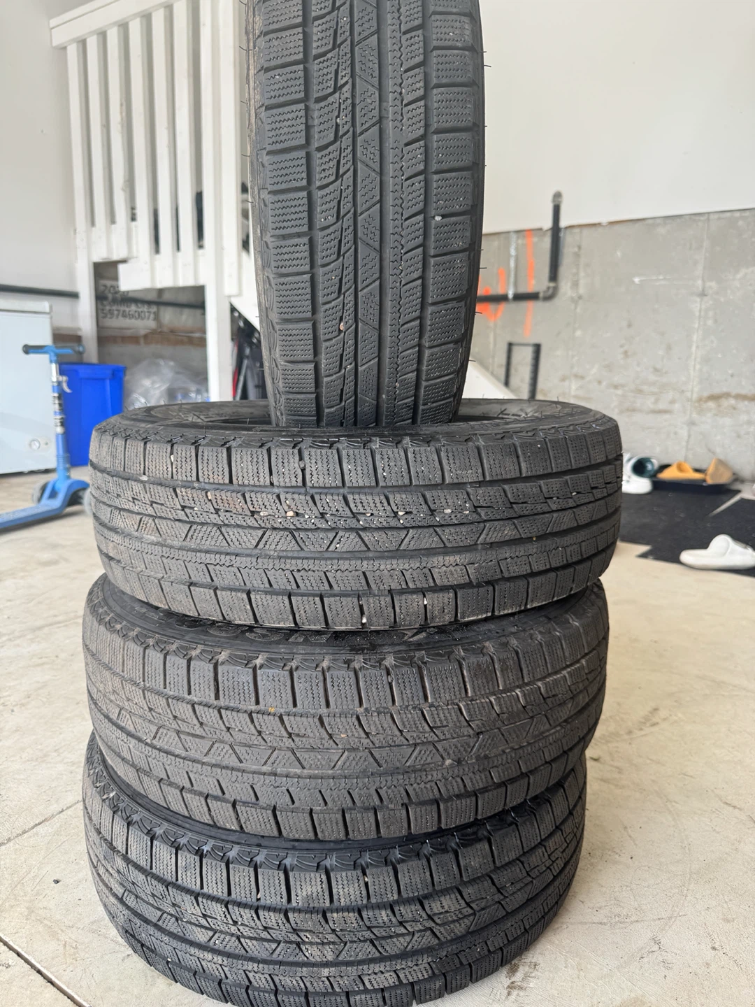 185/70R14 nereus ns805 set of four winter tires (dot2225) - photo 2