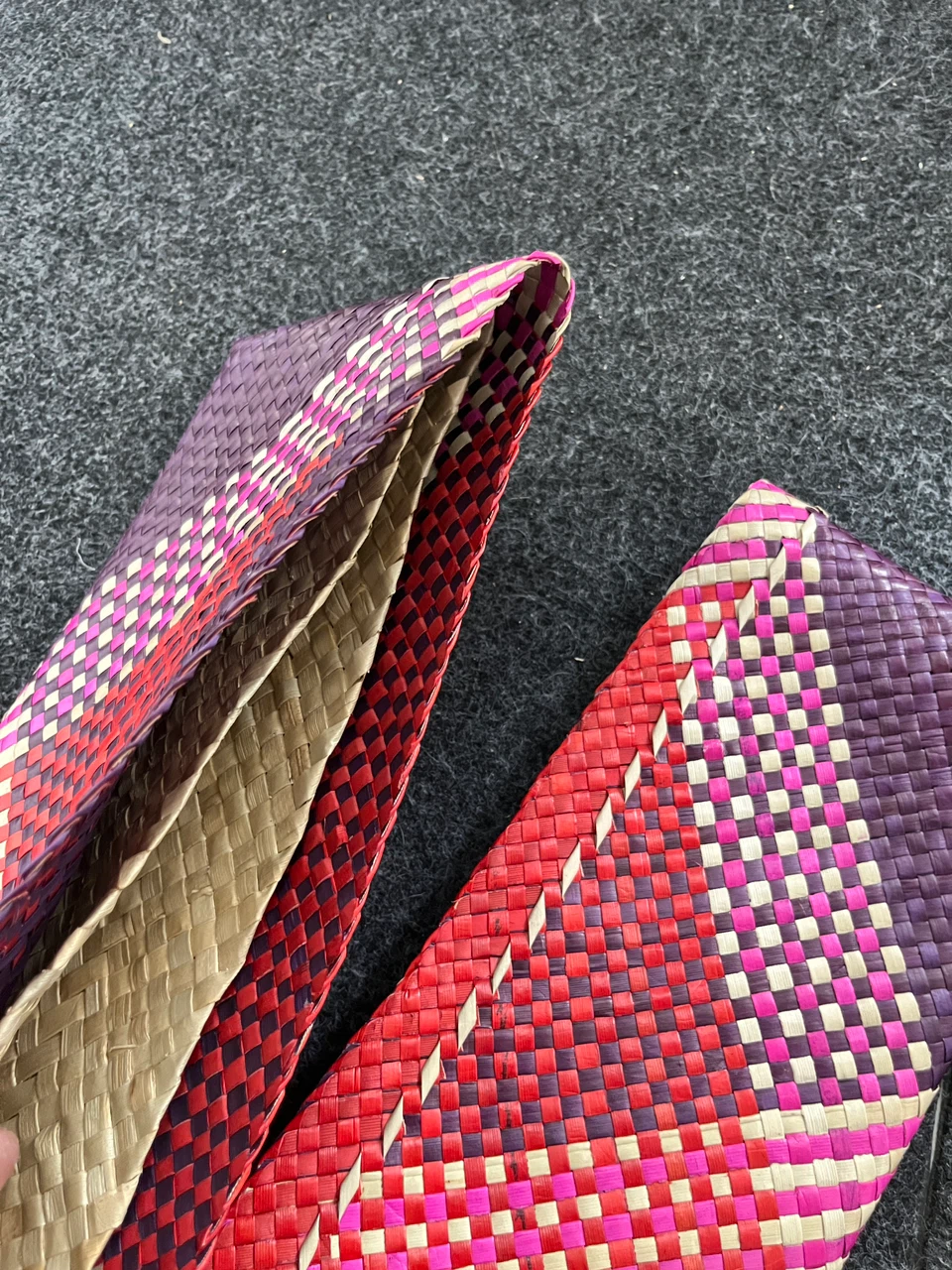 Hand-Woven Multi-Coloured Clutch - photo 3