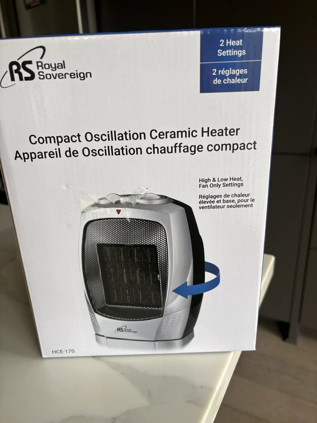 Royal Sovereign oscillating ceramic Heater - photo 3