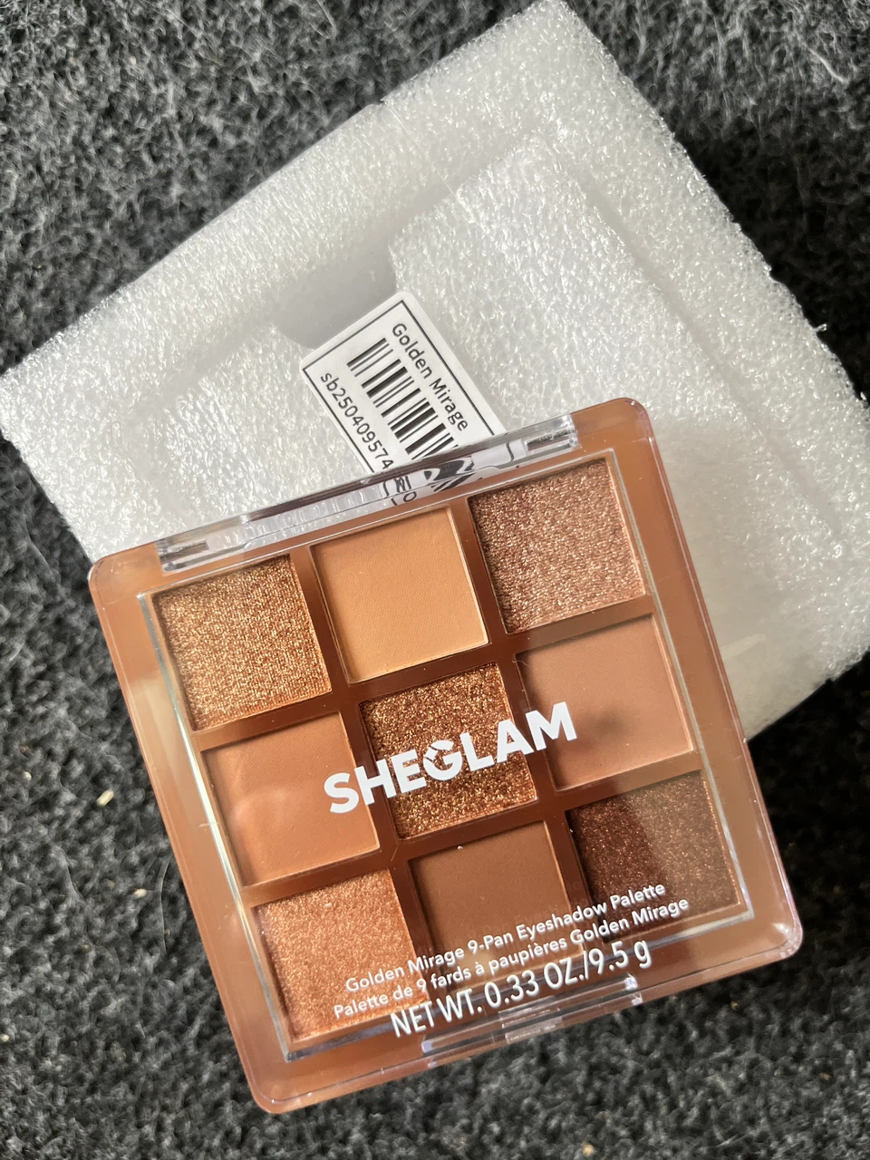 2 SHEGLAM Golden Mirage 9-Pan Eyeshadow Palette