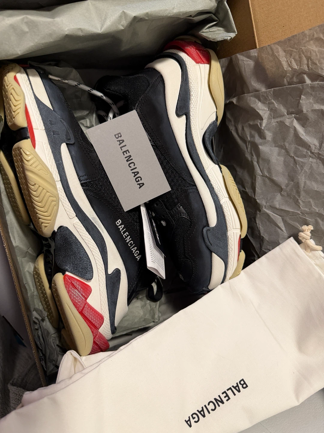Balenciaga Triple S Sneakers Black - photo 4