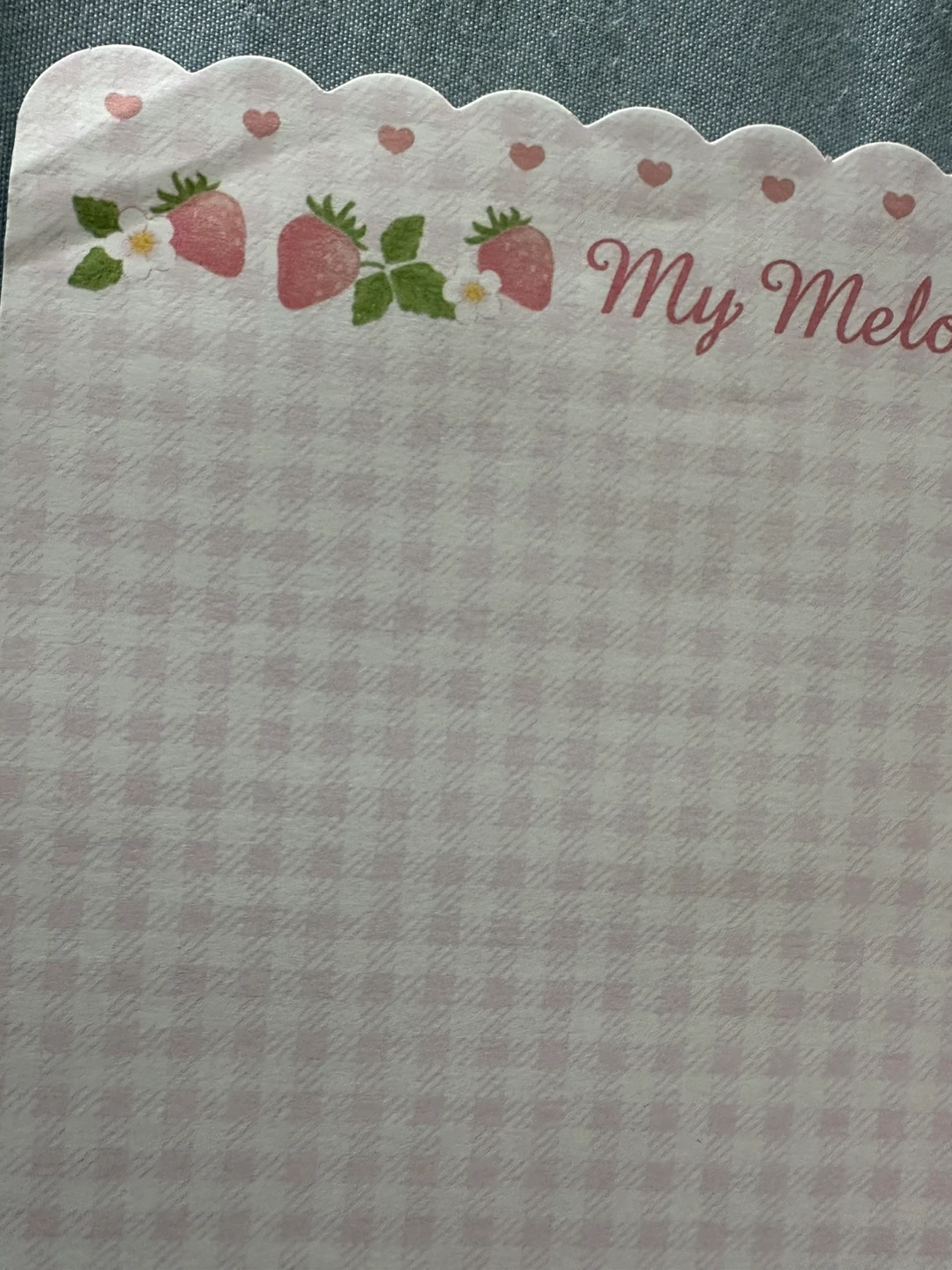 My Melody Stationery Set - photo 3