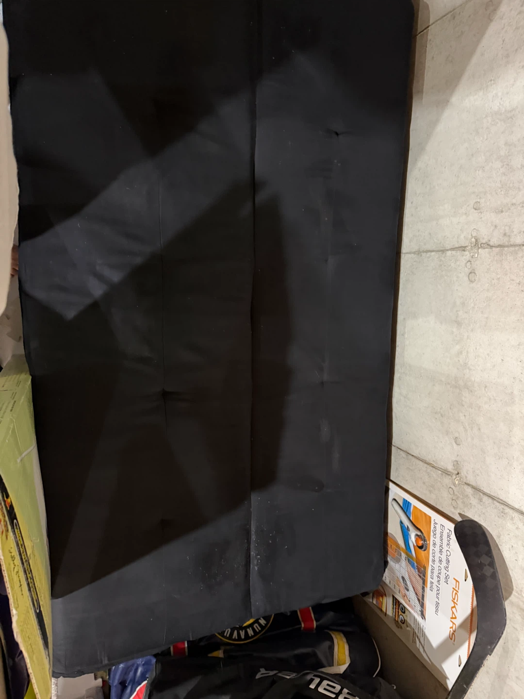 Black Futon Sofa Bed - photo 2