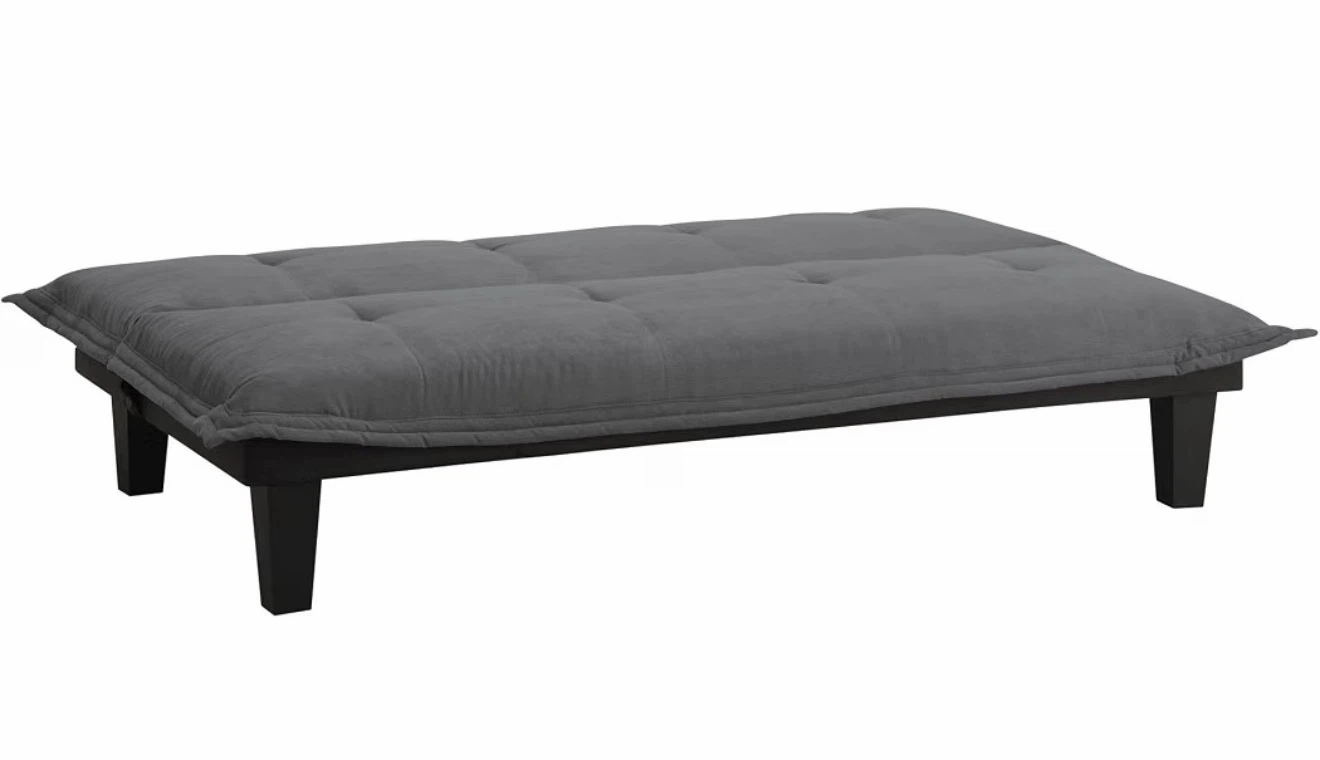 Black Futon Sofa Bed - photo 4
