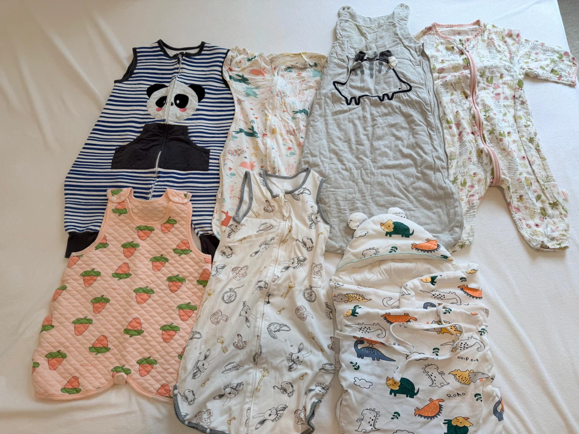 Baby sleep sack bundle-7 pieces