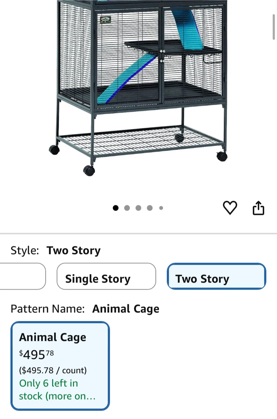 THREE TIER Ferret Nation Small Animal Cage - photo 4