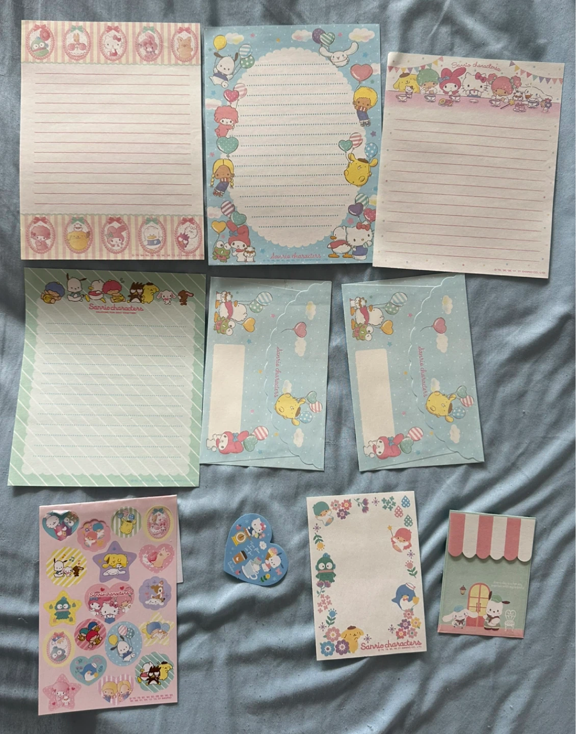 Sanrio Characters Stationery Set