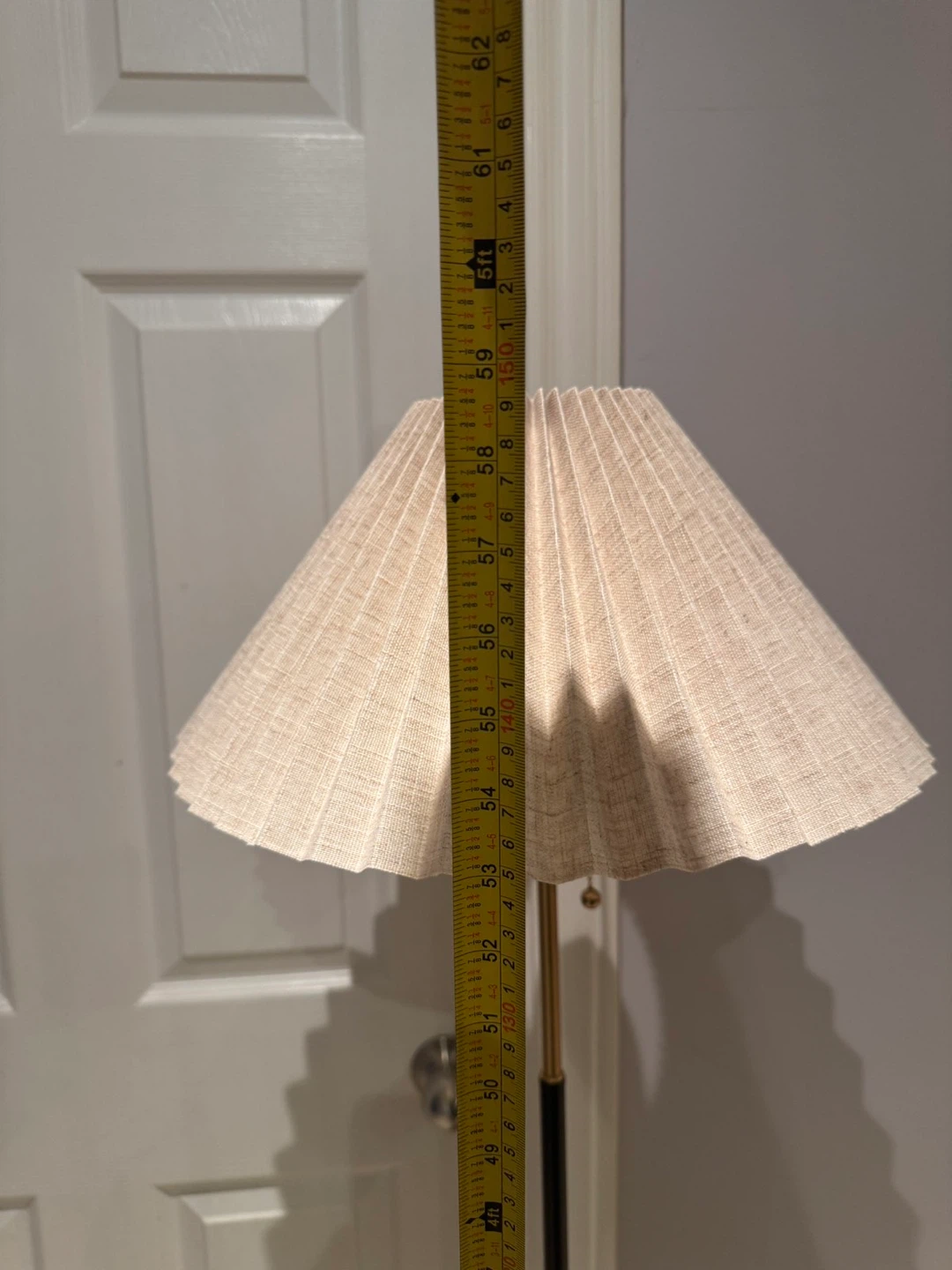Pleated shade floor lamp - photo 5