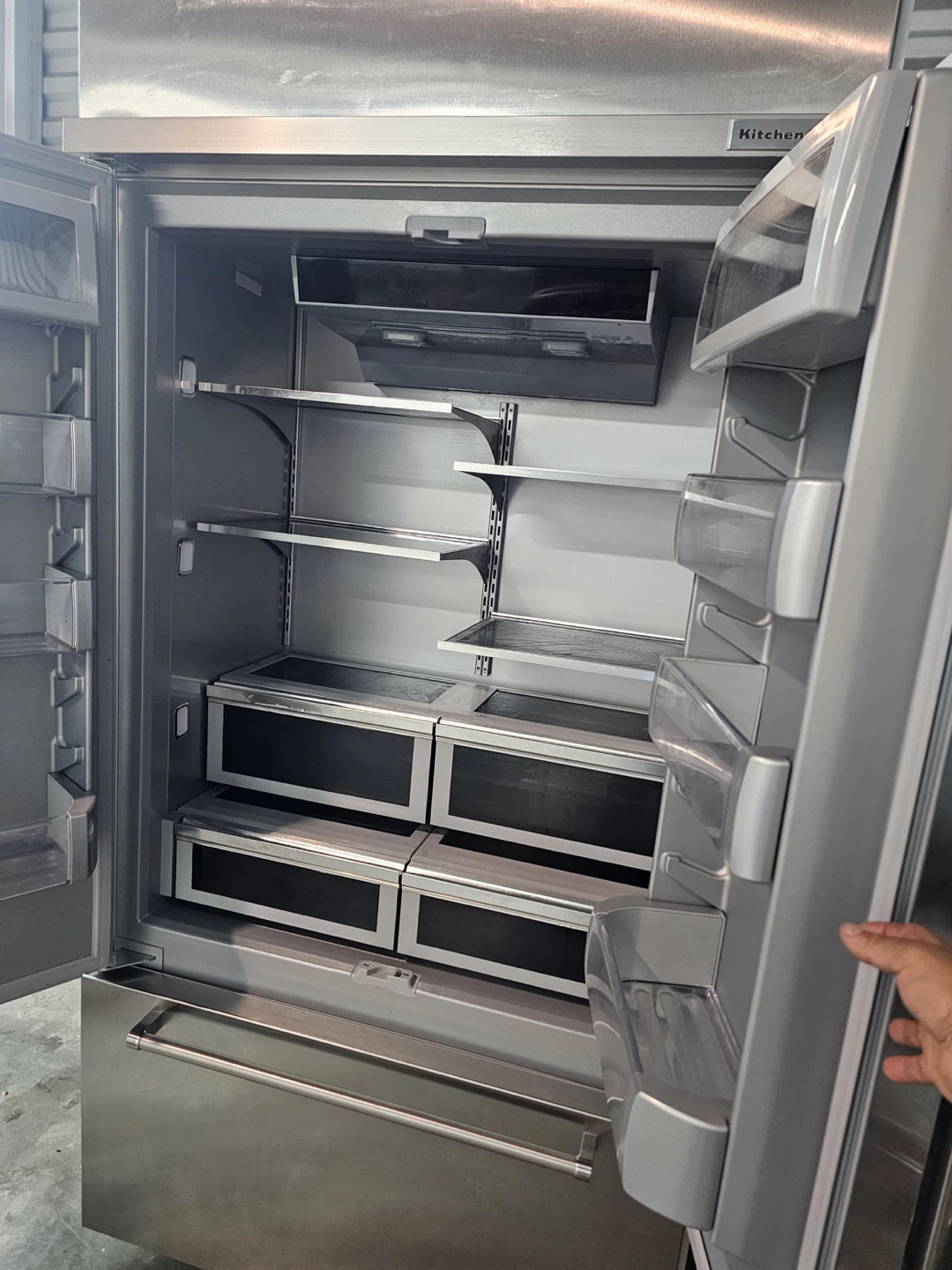 KitchenAid Stainless Steel Refrigerator - photo 4