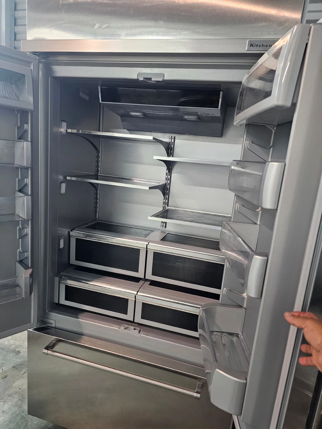 KitchenAid Stainless Steel Refrigerator - photo 5