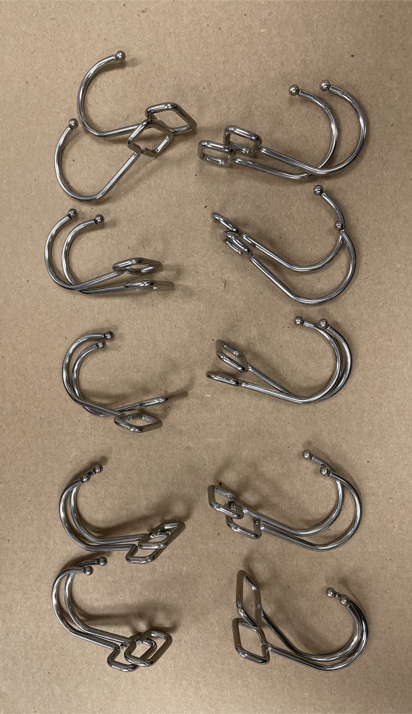 20 pcs Stainless Steel S-Hooks