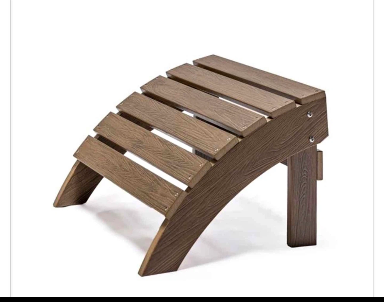 Folding Adirondack Footrest
