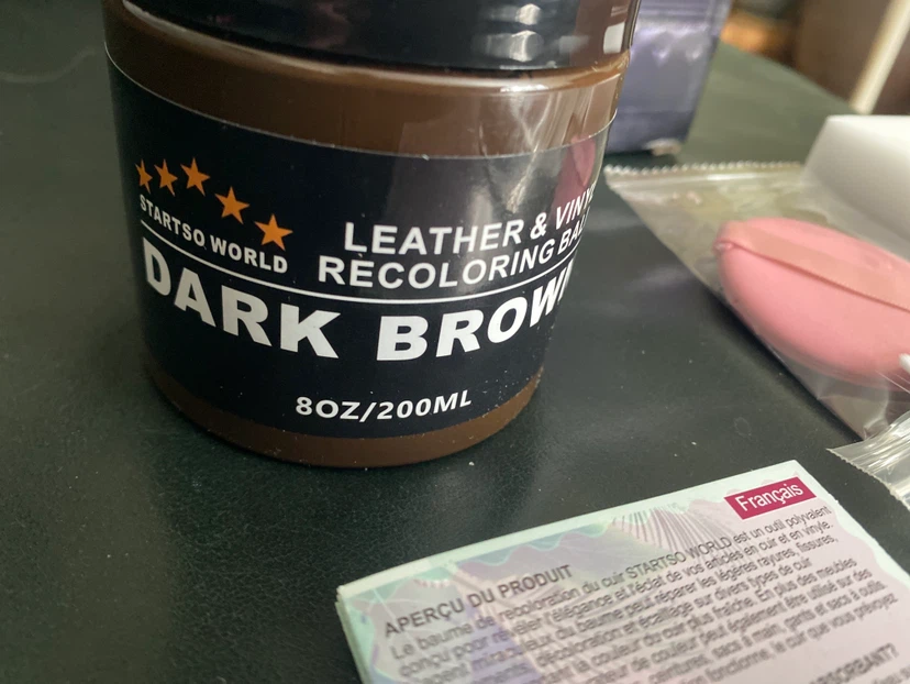 Startsso World Leather & Vinyl Recoloring Balm Dark Brown - photo 2