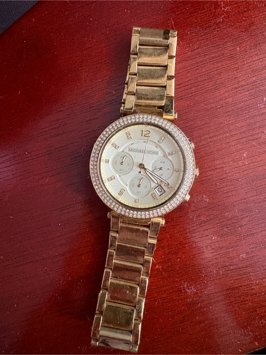 Michael Kors MK5354 Gold Tone Chronograph Watch