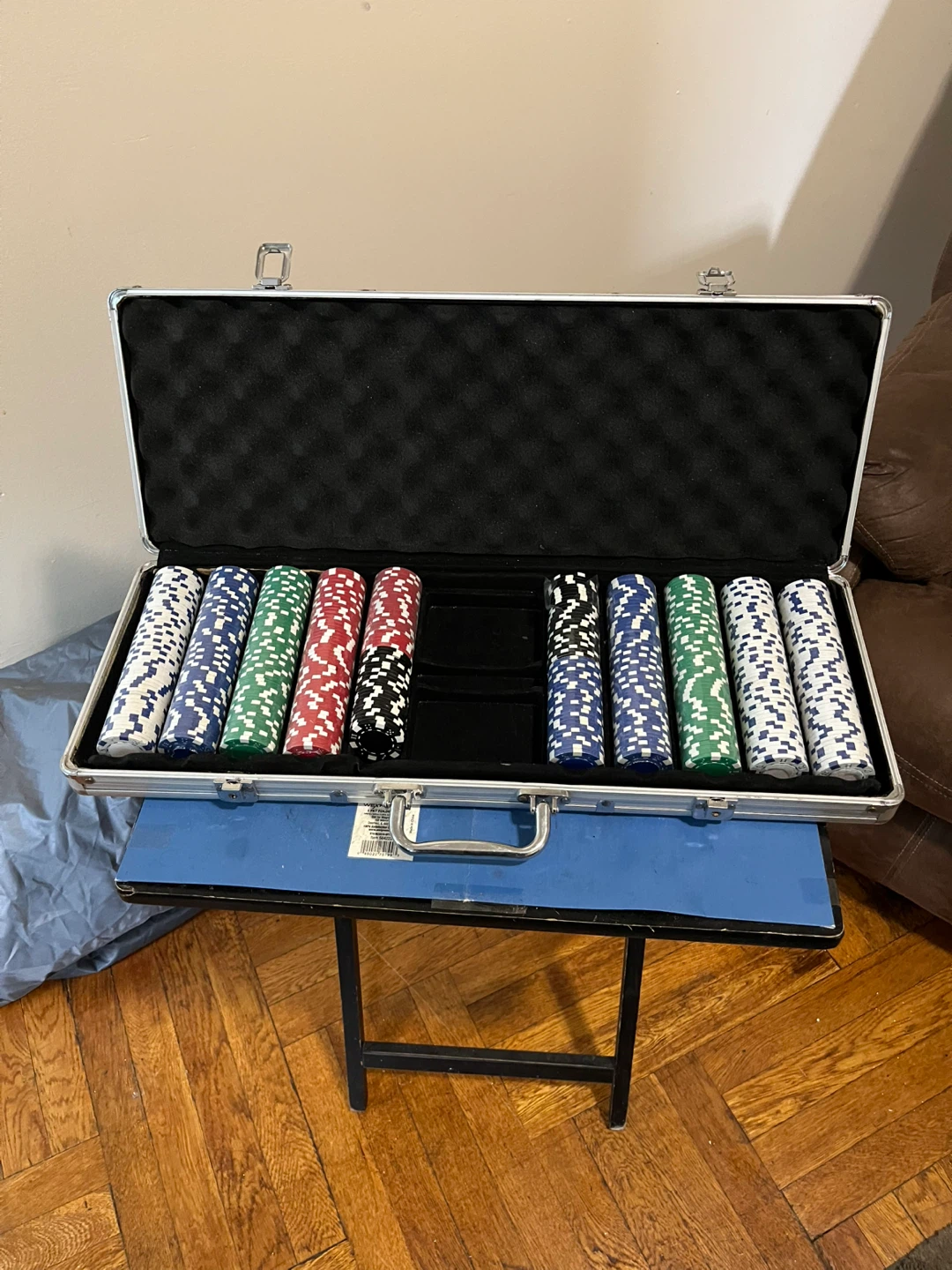 Poker Chip Set in Aluminum Case