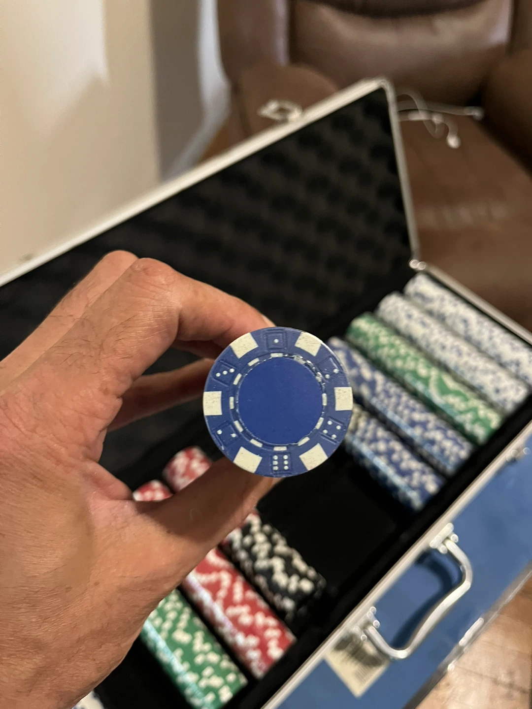 Poker Chip Set in Aluminum Case - photo 2