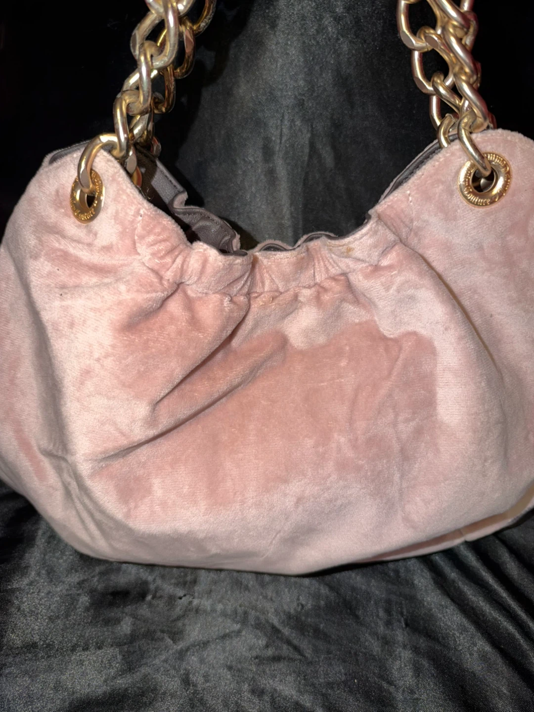Juicy Couture Pink Velour Shoulder Bag - photo 2