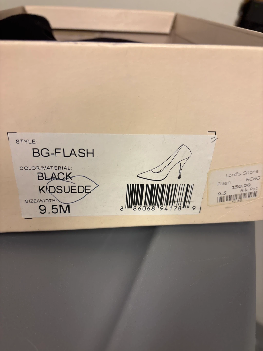 BCBGeneration BG-Flash Black Suede Heels - photo 4