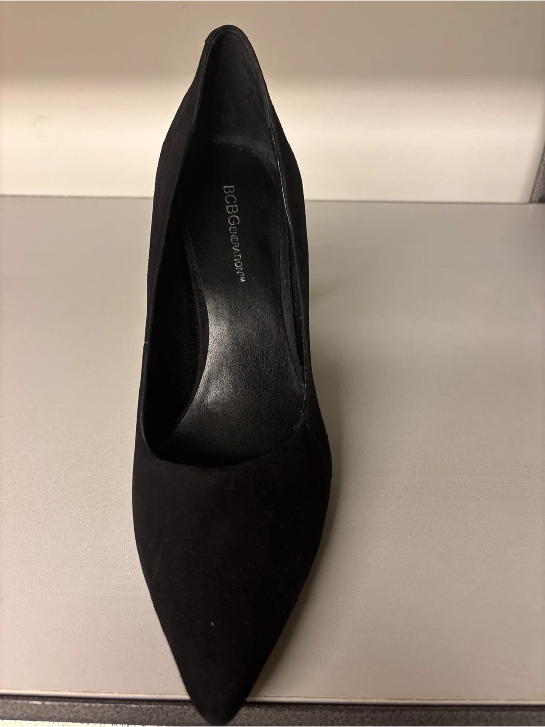 BCBGeneration BG-Flash Black Suede Heels - photo 2