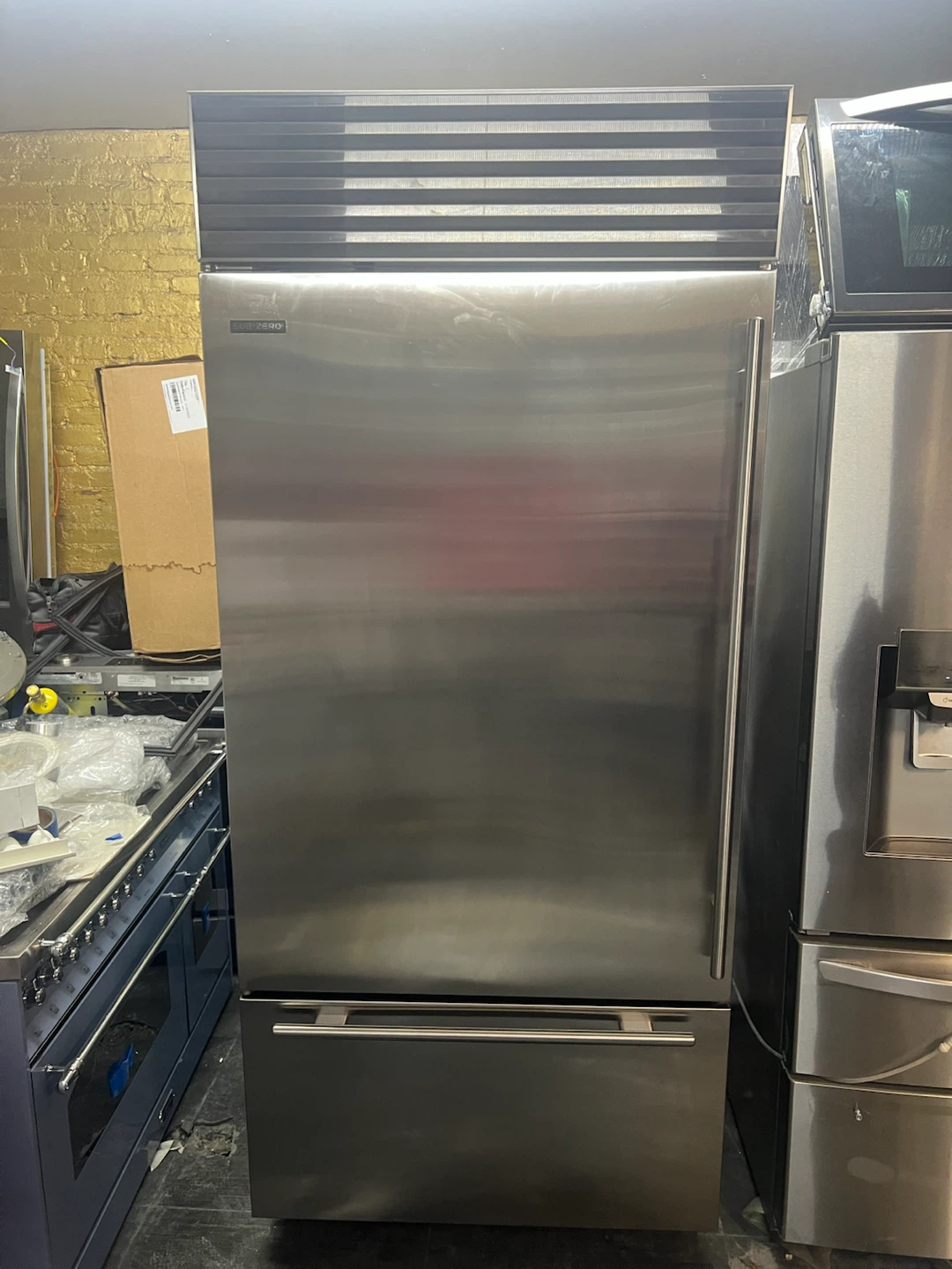 Sub-Zero Refrigerator Stainless Steel