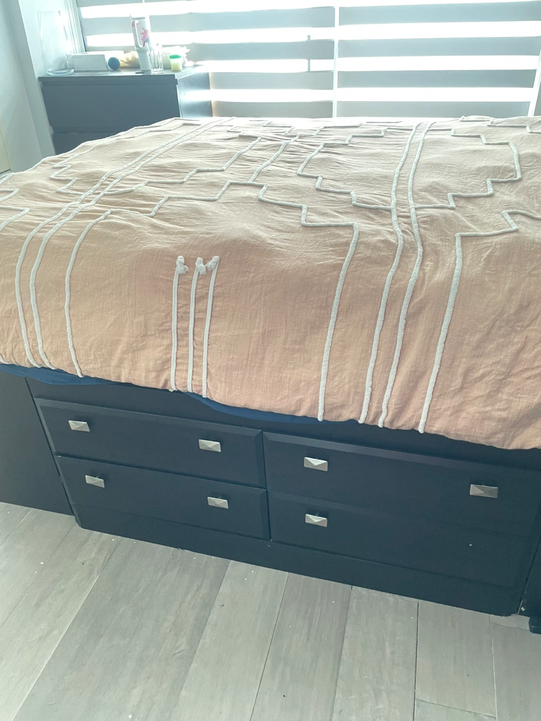 Queen Bed with 12 Drawers (originally priced at 1000) - photo 3