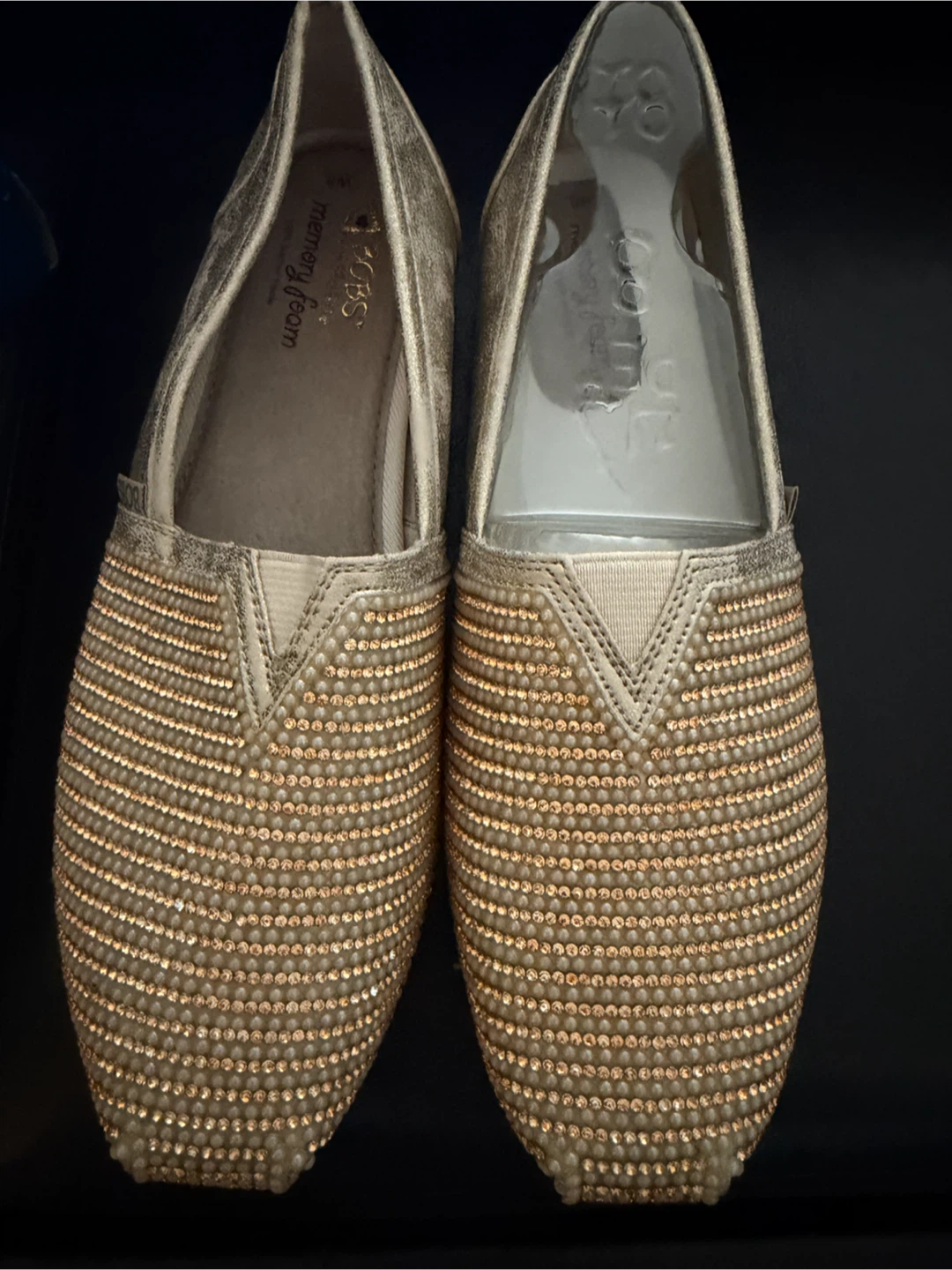 BOBS from Skechers Luxe Big Dreamer Rose Gold Shoes - photo 4