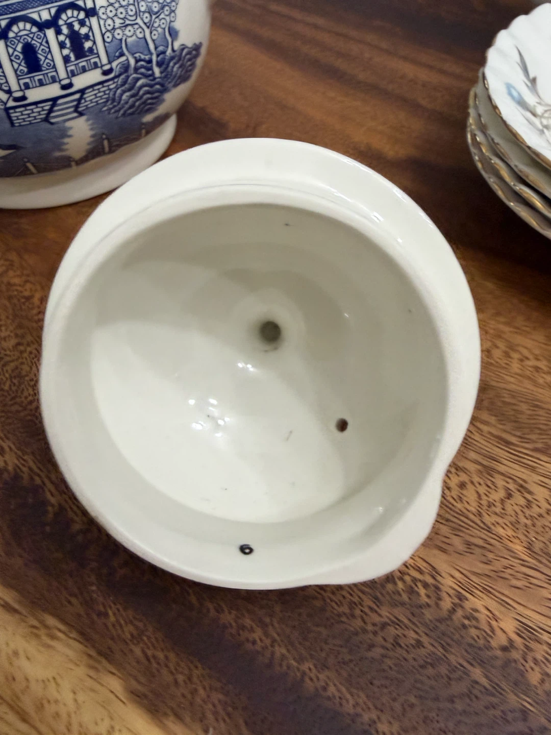 Churchill Willow Blue Coffee Pot - photo 5