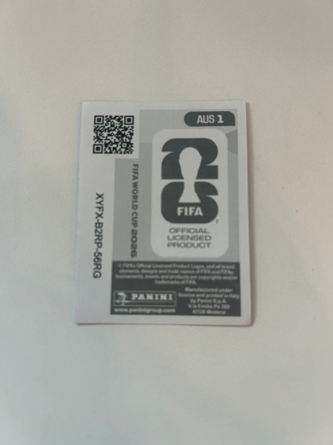 Panini FIFA World Cup 2026 Football Australia Sticker - photo 2