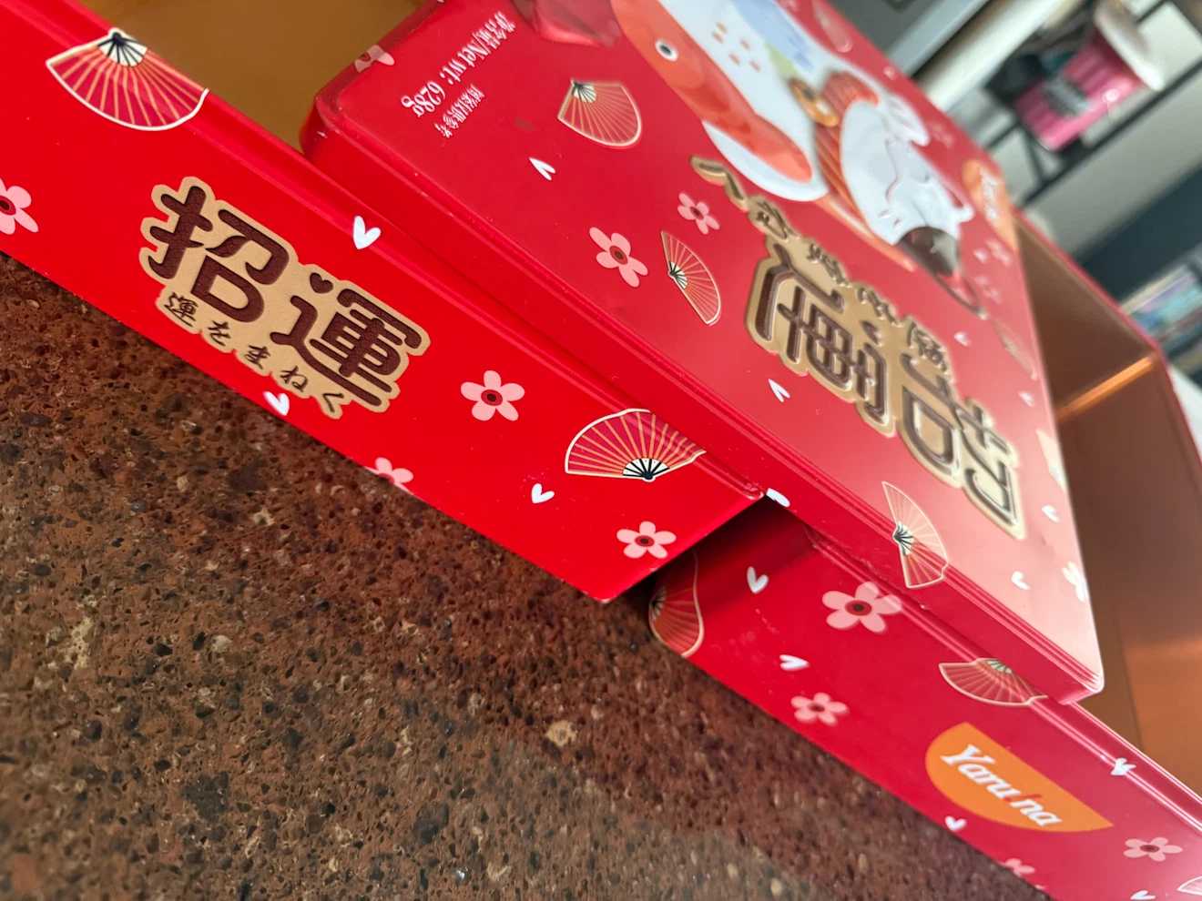 Yaru na Lucky Cat decorative tin box - photo 4