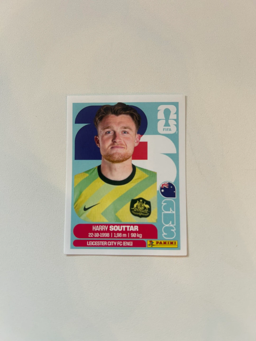 Panini FIFA World Cup 2026 Harry Souttar Sticker